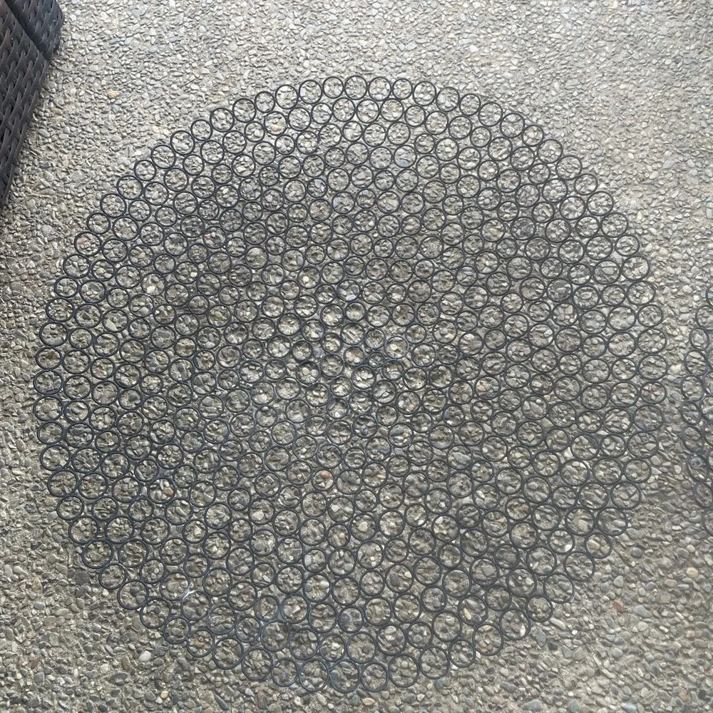2 Pier 1 Black Metal Circle Decor